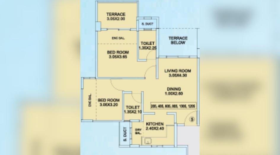 Amit-Asotnia-Classic-2BHK-690sqft-unitplan